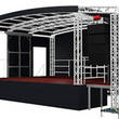 Mobile Stage XLR Roof Rundbogen >> 8m x 6m << mit PA Wings  > je 2,5m <  in 15232 Frankfurt Oder mieten