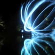 Aqua in motion wasserprojektionsleinwand
