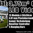 LED Wall, P4, Outdoor IP65, Komplettpaket WM 2018, 24 Mon. Gewährleistung, Messe in 73557 Mutlangen mieten